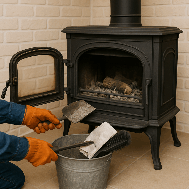 Entretien poêle à bois en fonte